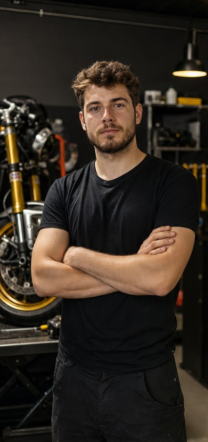 Marco, responsabile tecnico SBH BikerHub