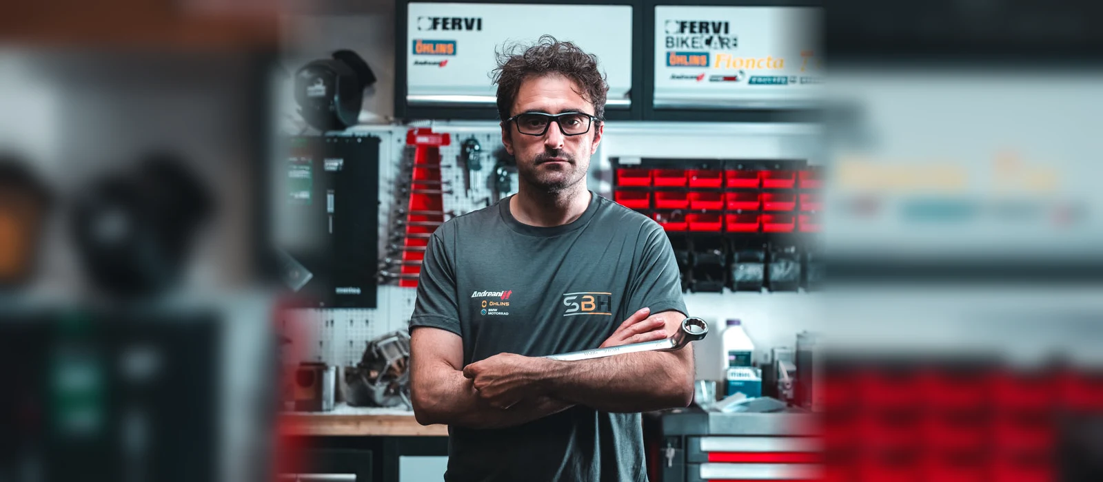 Pasquale, responsabile tecnico SBH BikerHub